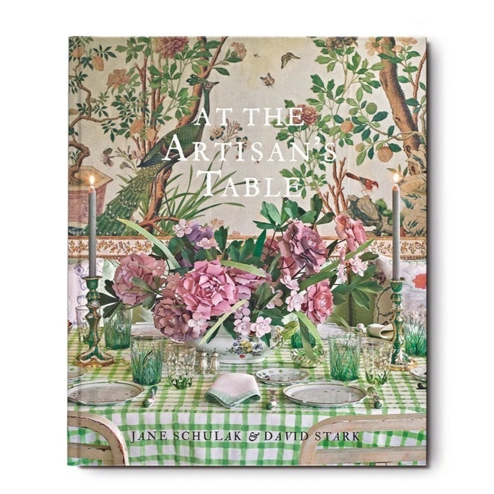 Coffee Table book floral At the Artisan's Table Jane Schulak home decor design